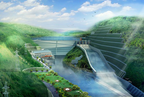 游仙老挝南塔河1号水电站项目